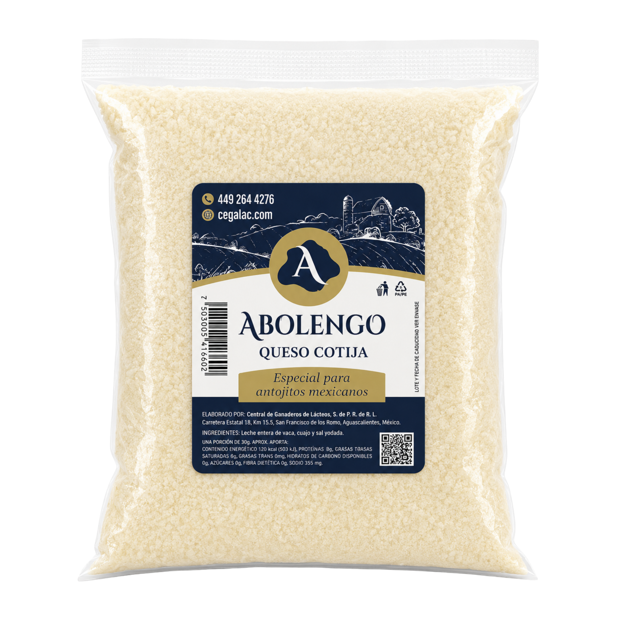 Queso Cotija 400 g