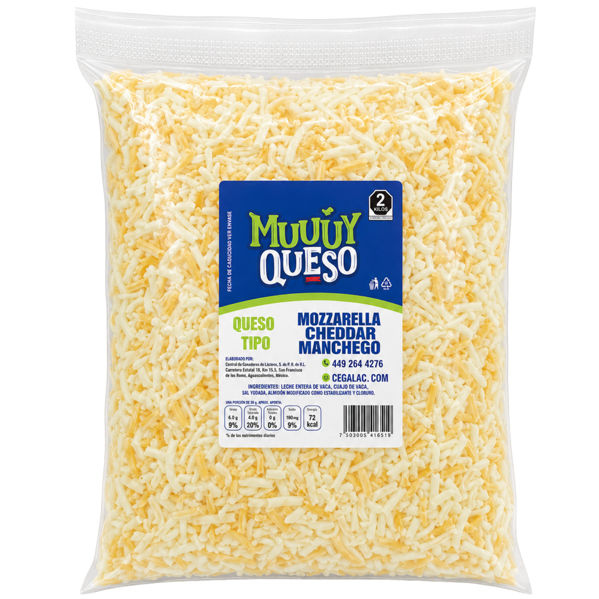 Tres Quesos 200 g • 400 g • 900 g • 3 kg